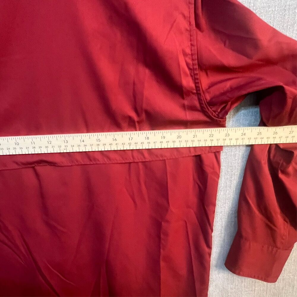 Field & Stream Shirt Men’s M Red Long Snap Sleeve… - image 8